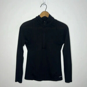 Patagonia Capilene 2 Lightweight Black 1/4 zip Thermal Pullover